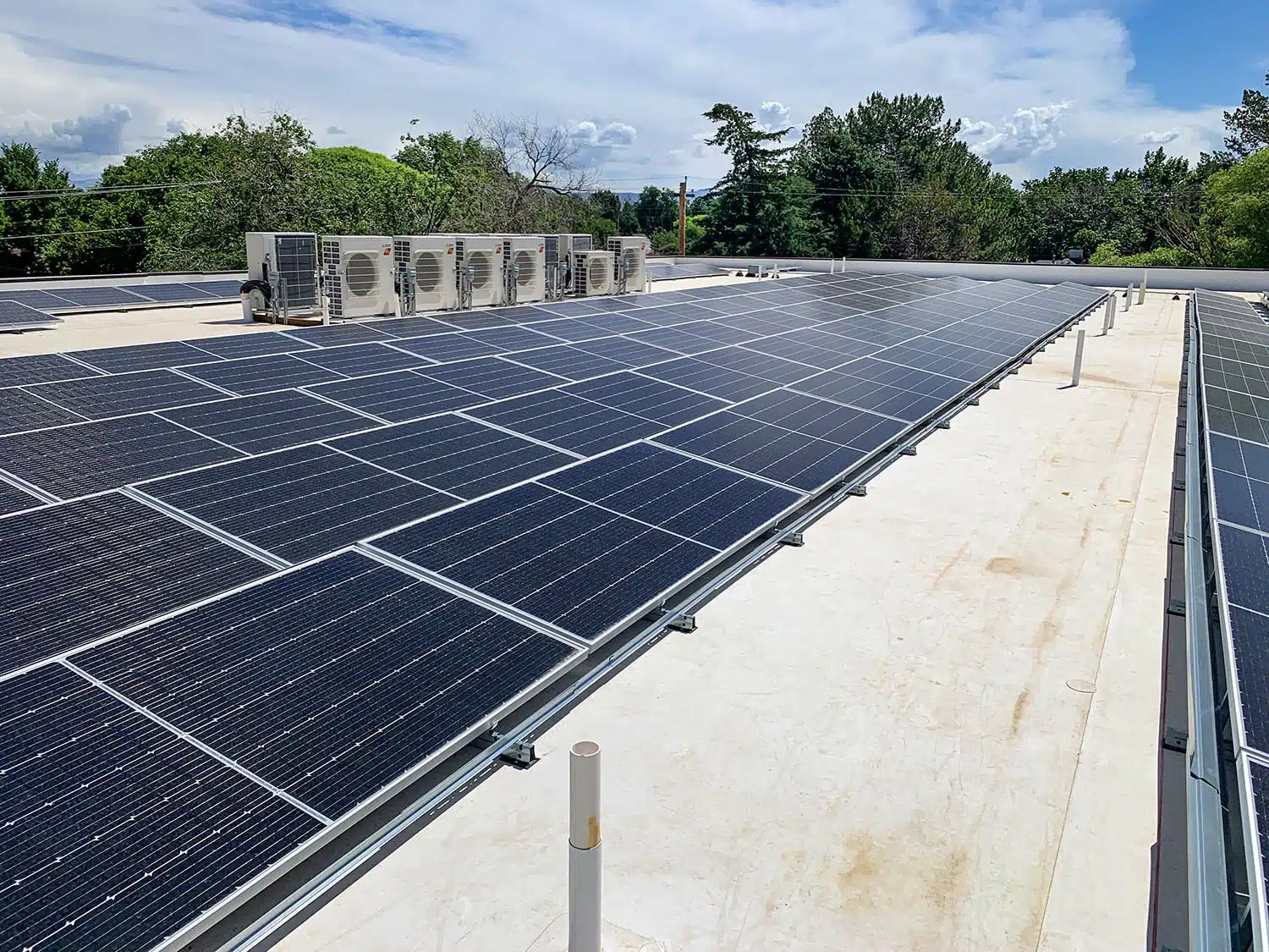 Mulberry Solar Panels on roof